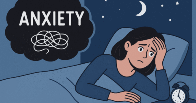 connection between anxiety and sleepless nights
