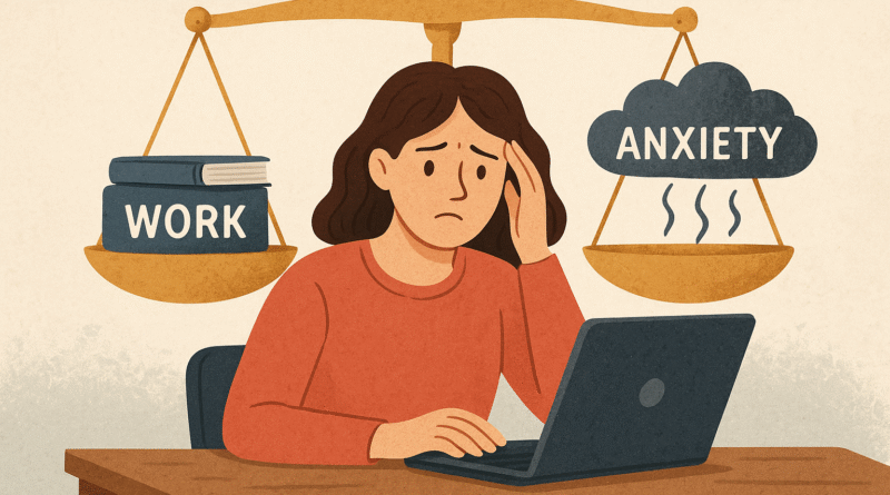 Balancing Work and Anxiety