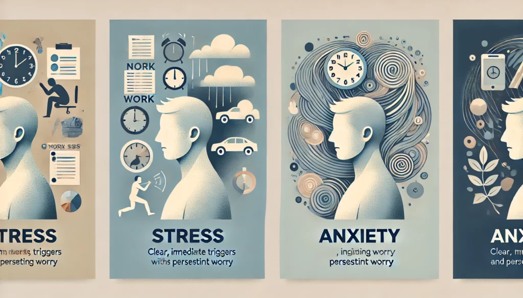 Anxiety vs.Stress
