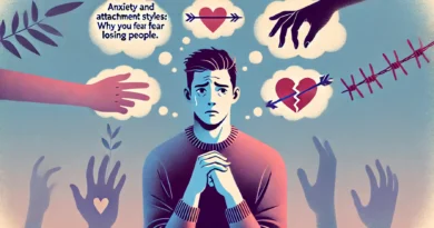 Anxiety and Attachment Styles: Why You Fear Losing People