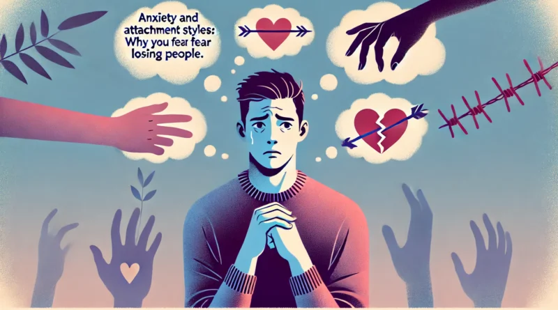 Anxiety and Attachment Styles: Why You Fear Losing People