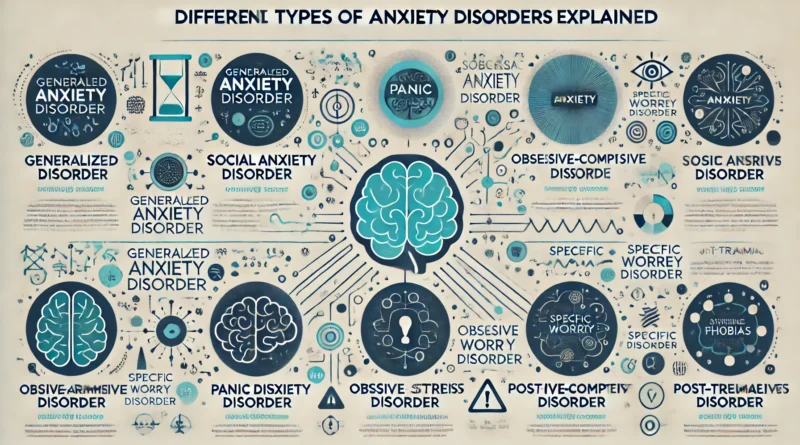 Different types of anxiety disorders explained