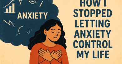 How I stopped letting anxiety control my life