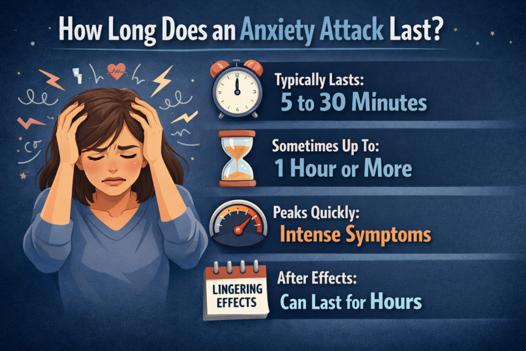 How Long Does an Anxiety Attack Last?