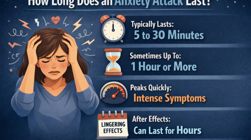 How Long Does an Anxiety Attack Last?