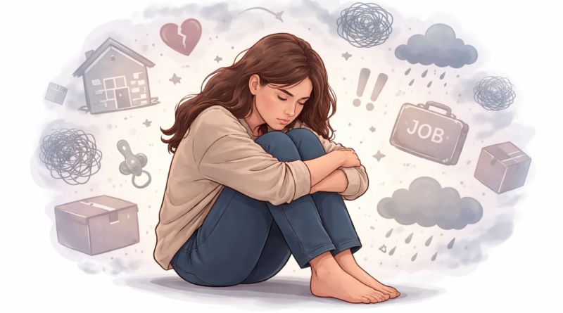 Anxiety after major life changes