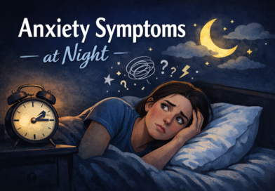 Anxiety symptoms at night