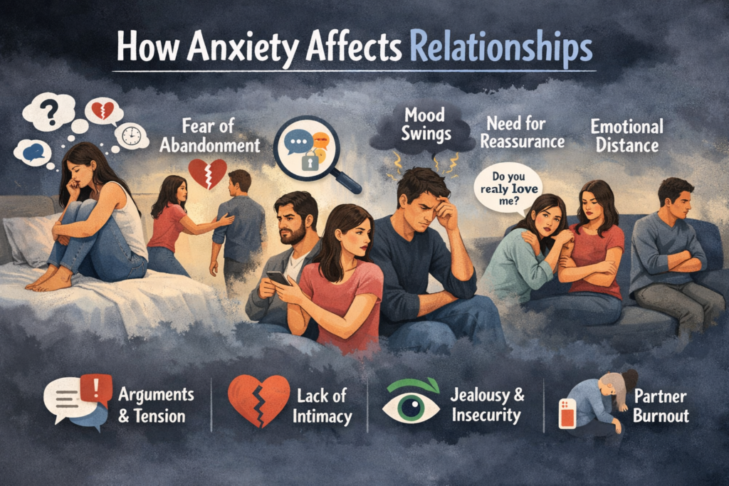 How anxiety affects relationships