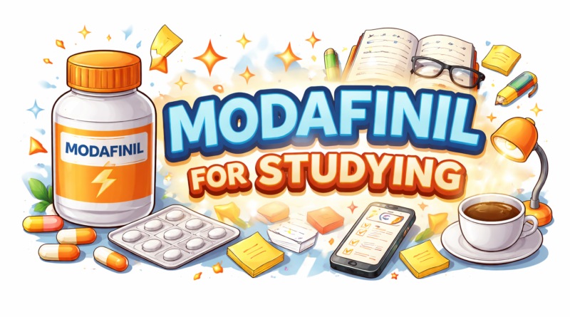 Modafinil for studying