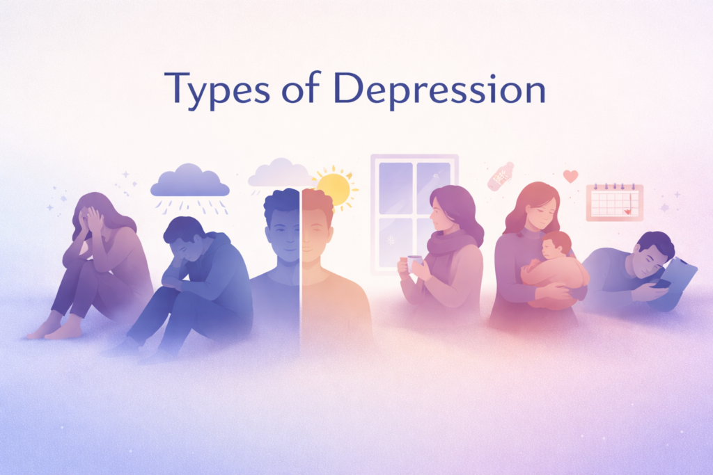 types of depression