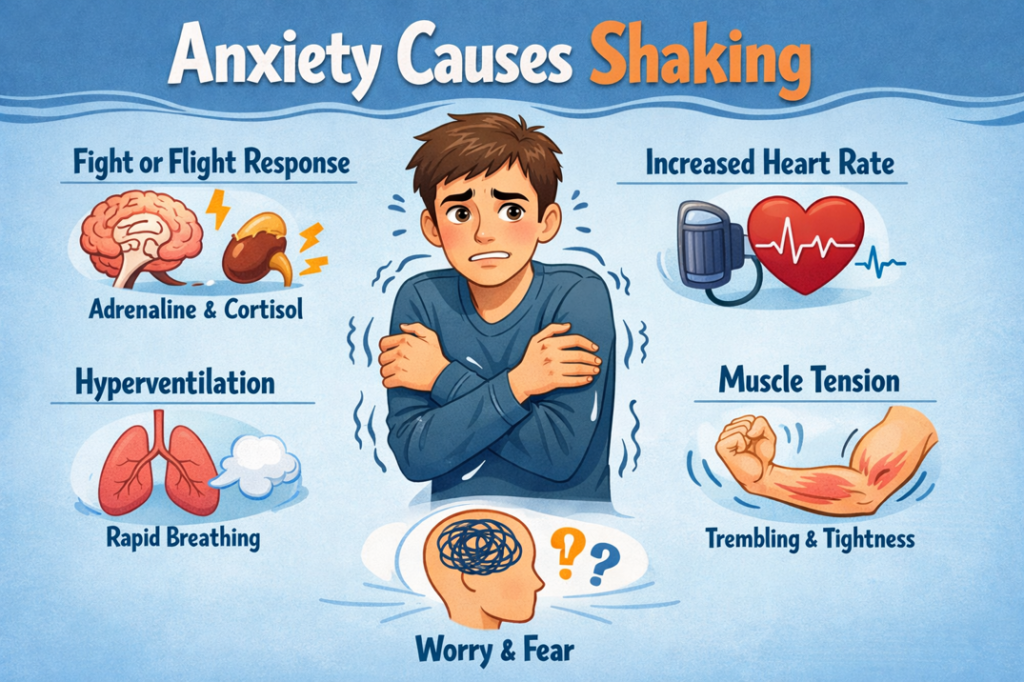 Anxiety Causes Shaking