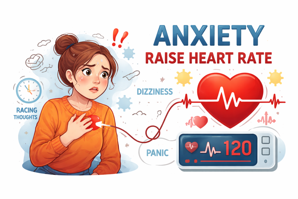 Anxiety Raise Heart Rate