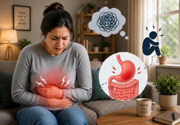 anxiety stomach pain